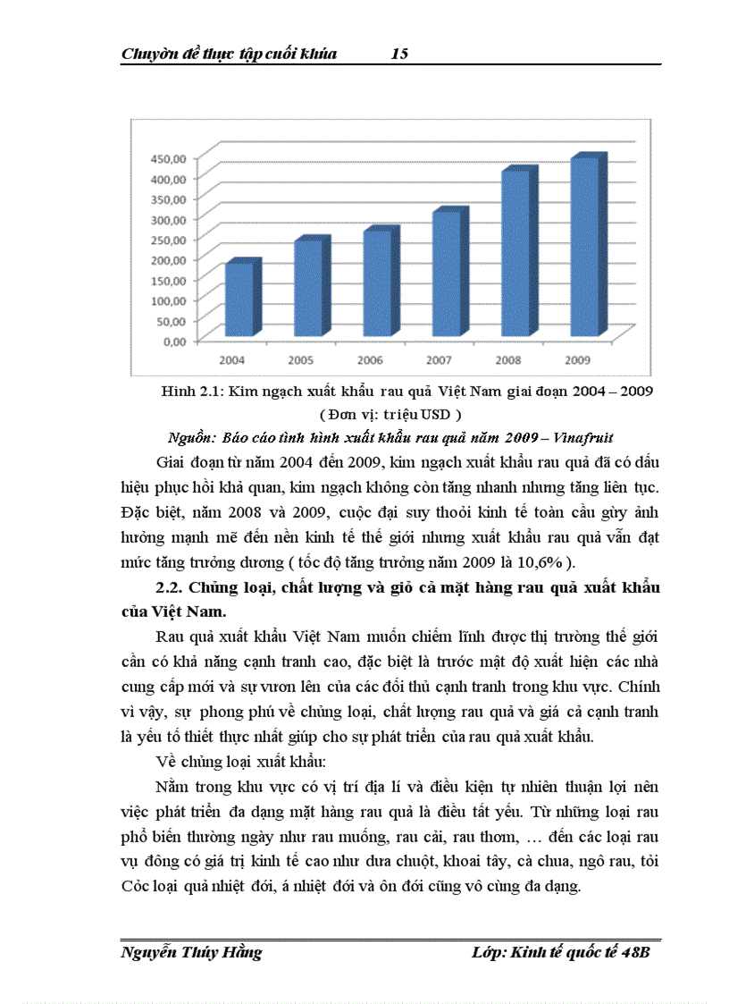 image for page Đẩy mạnh xuất khẩu mặt hàng rau quả của Việt Nam