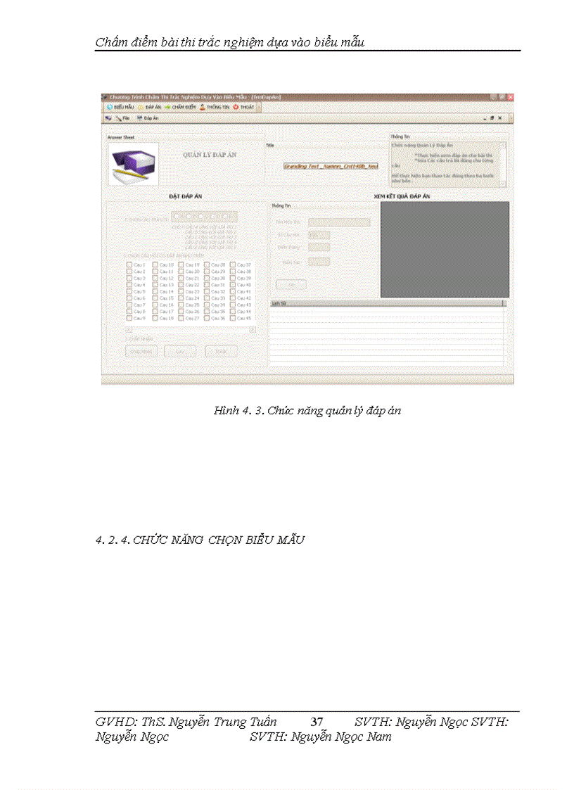 image for page Xây dựng phần mềm chấm điểm bài thi trắc nghiệm dựa vào biểu mẫu