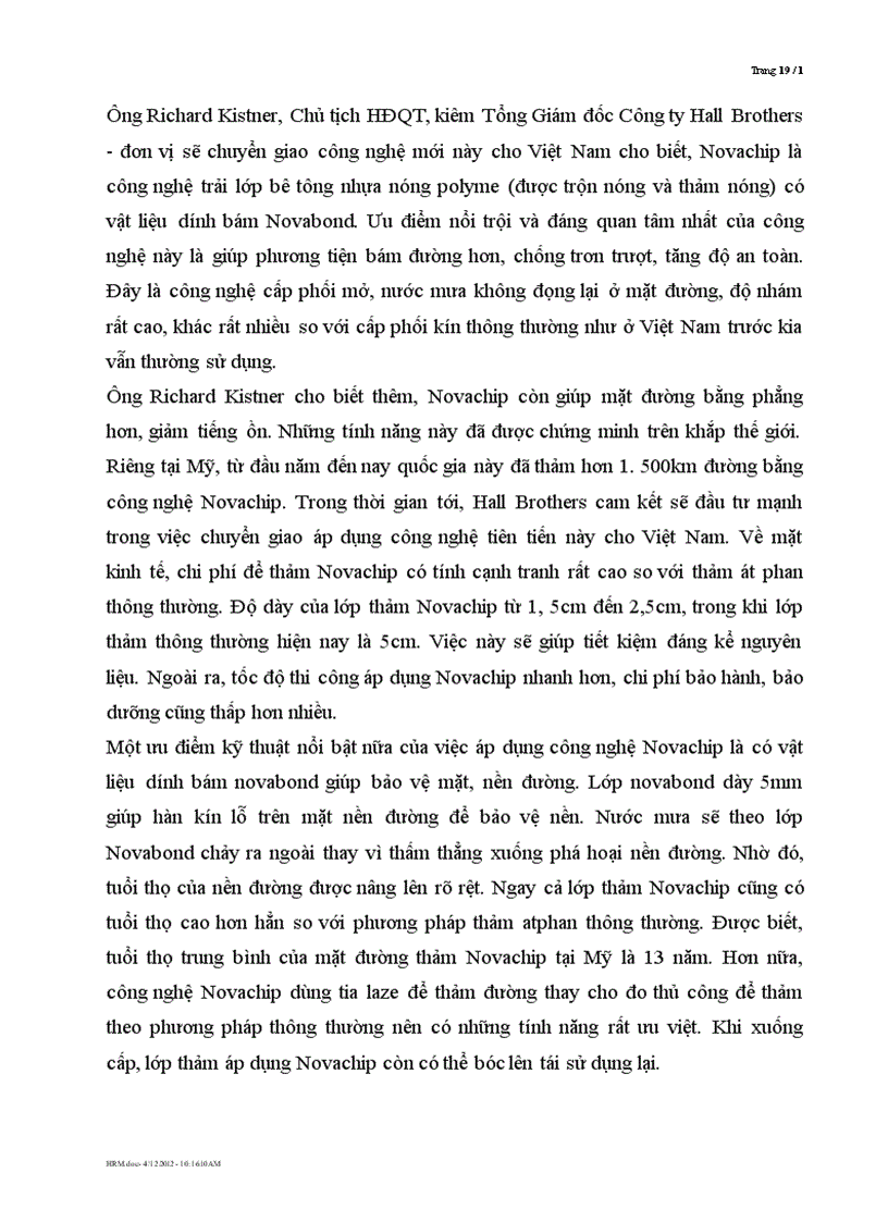 image for page Quy trình công nghệ thi công và nghiệm thu lớp phủ siêu mỏng bê tông nhựa theo công nghệ Novachip