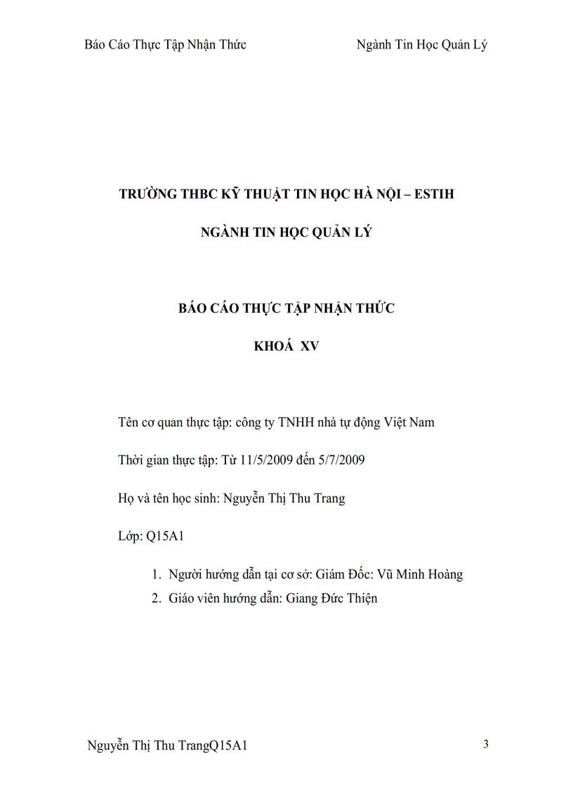 image for page Thực Tập Nhận Thức Ngành Tin Học Quản Lý Báo Cáo Thực Tập Nhận Thức Ngành Tin Học Quản L ý
