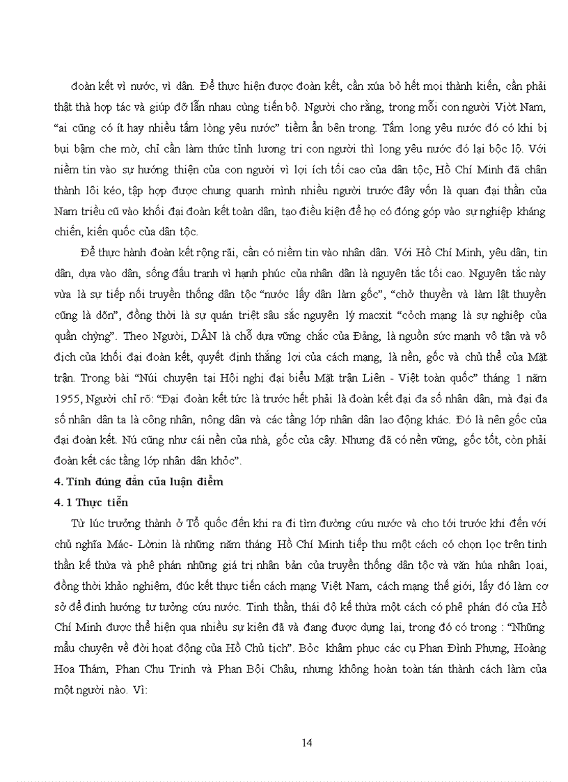 image for page Phân tích luận điểm của Hồ Chí Minh “Nước Việt Nam là một, dân Việt Nam là một”