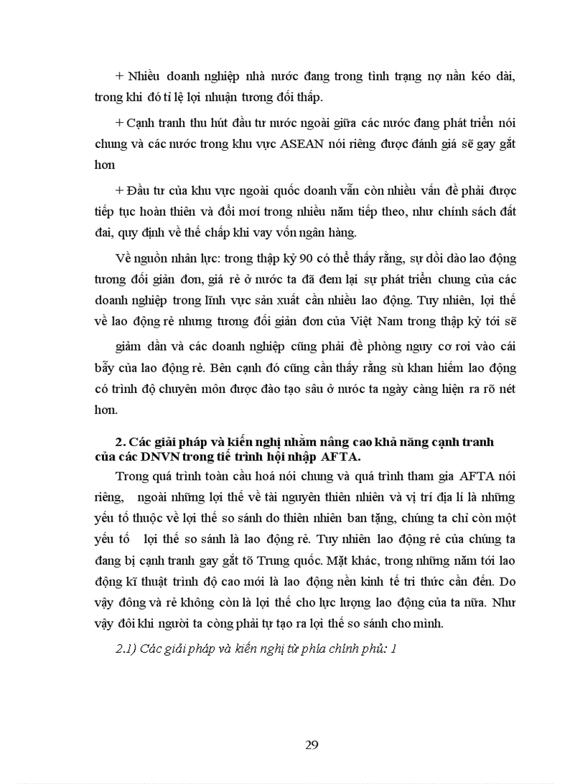 image for page Năng cao khả năng cạnh tranh của các doanh nghiệp Việt Nam trong tiến trình hội nhập AFTA