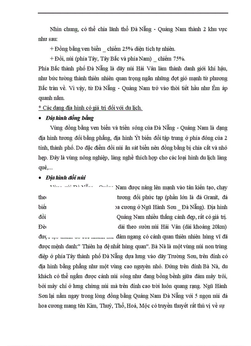 image for page Du lịch Đà Nẵng - Quảng Nam: tiềm năng, thực trạng và giải pháp