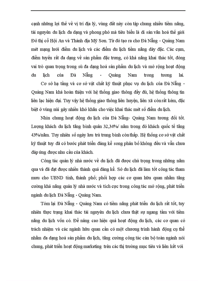 image for page Du lịch Đà Nẵng - Quảng Nam: tiềm năng, thực trạng và giải pháp