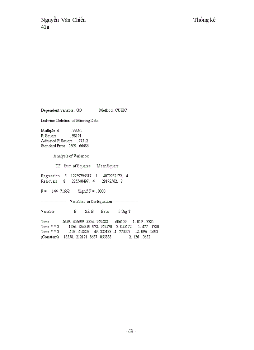 image for page Vận dụng một số phương pháp thống kê nghiên cứu sự biến động và nhân tố ảnh hưởng đến giá trị sản xuất nông nghiệp Việt Nam giai đoạn 1990 đến 2001