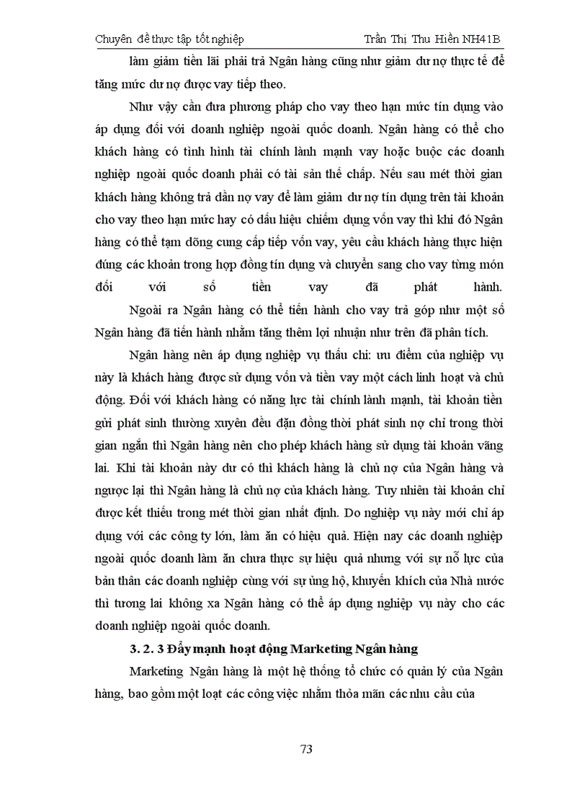 image for page Mở rộng và nâng cao chất lượng tín dụng đối với doanh nghiệp ngoài quốc doanh (nghiên cứu tại chi nhánh Ngân hàng Công thương Hoàn Kiếm)