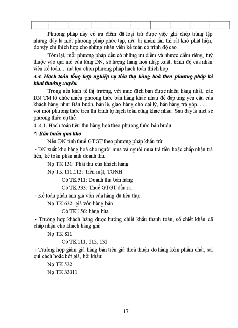 image for page Một số vấn đề về công tác hạch toán tiêu thụ hàng hoá tại Công ty Vật tư Vận tải xi măng