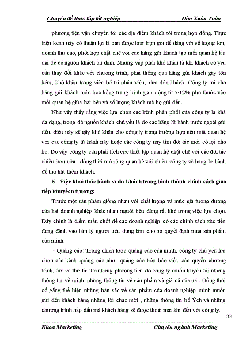 image for page Đặc điểm tâm lý khách du lịch Trung Quốc và các biện pháp Marketing-Mix nhằm tăng khả năng thu hút khách du lịch Trung Quốc tại công ty du lịch lữ hành Victortour