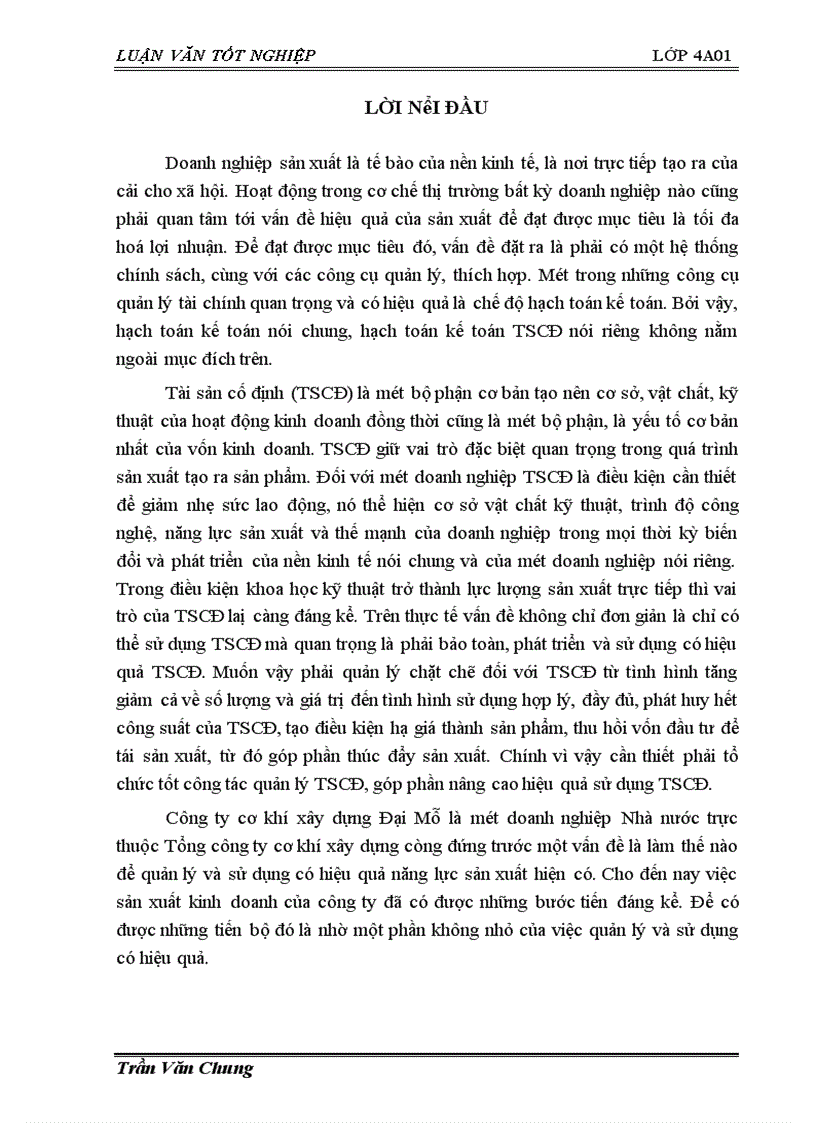 image for page Tổ chức công tác kế toán TSCĐ tại Công ty cơ khí xây dựng Đại Mỗ