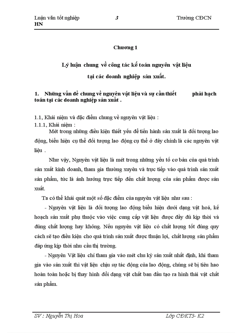 image for page Công tác kế toán nguyên vật liệu tại Xí nghiệp xây dựng công trình II