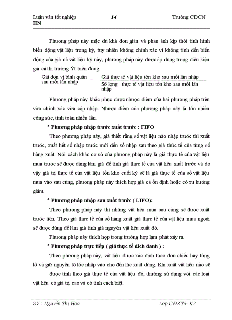 image for page Công tác kế toán nguyên vật liệu tại Xí nghiệp xây dựng công trình II