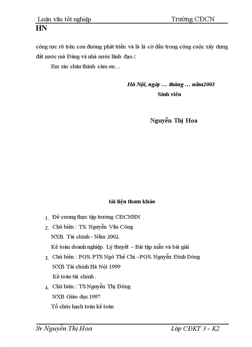 image for page Công tác kế toán nguyên vật liệu tại Xí nghiệp xây dựng công trình II