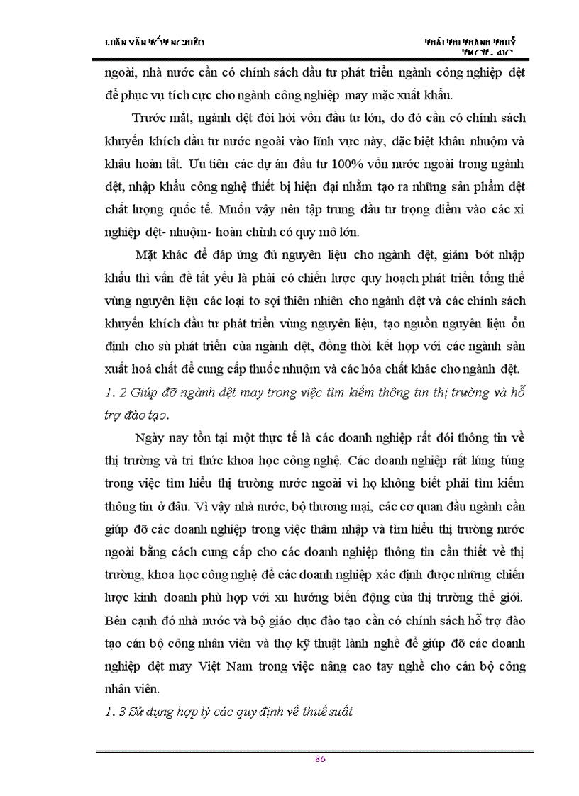 image for page Giải pháp thúc đẩy hoạt động kinh doanh xuất khẩu cuả Công ty may Chiến Thắng