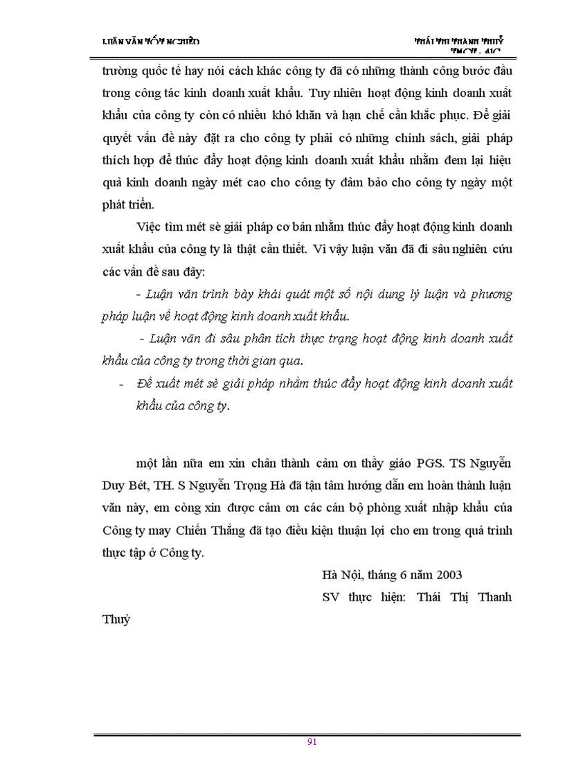 image for page Giải pháp thúc đẩy hoạt động kinh doanh xuất khẩu cuả Công ty may Chiến Thắng