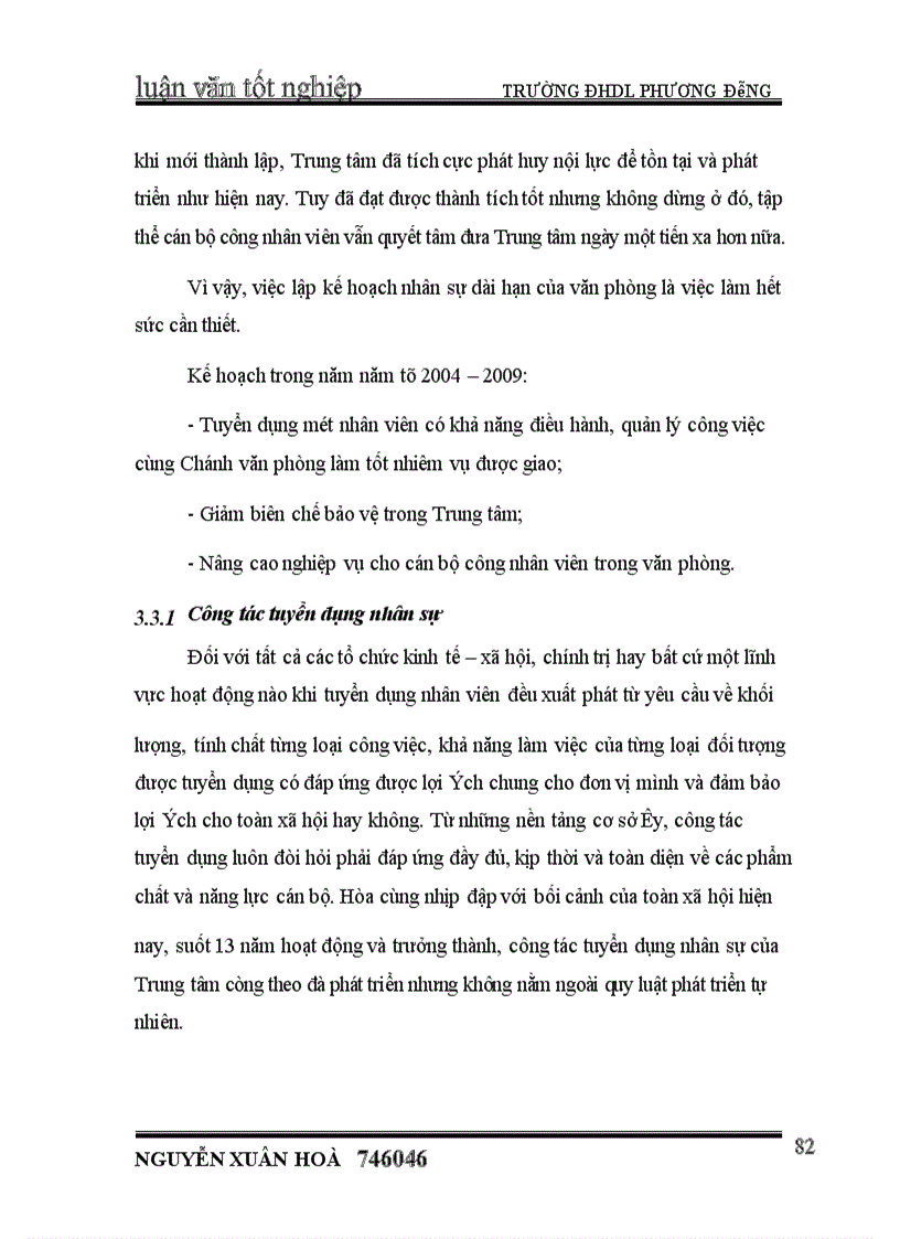 image for page Một số biện pháp nâng cao hiệu quả công tác nhân sự tại văn phòng của Trung tâm Dạy nghề và Dịch vụ việc làm thanh niên trực thuộc Trung ương Đoàn Thanh niên cộng sản Hồ chí Minh