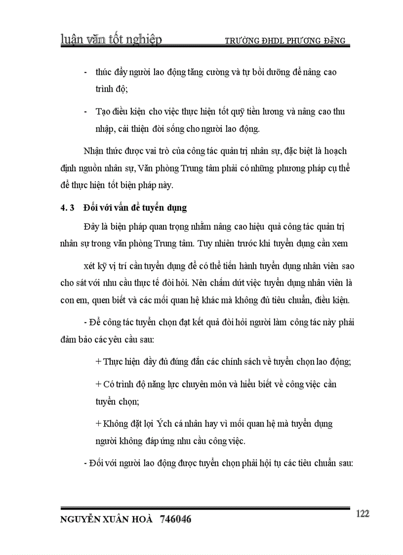 image for page Một số biện pháp nâng cao hiệu quả công tác nhân sự tại văn phòng của Trung tâm Dạy nghề và Dịch vụ việc làm thanh niên trực thuộc Trung ương Đoàn Thanh niên cộng sản Hồ chí Minh