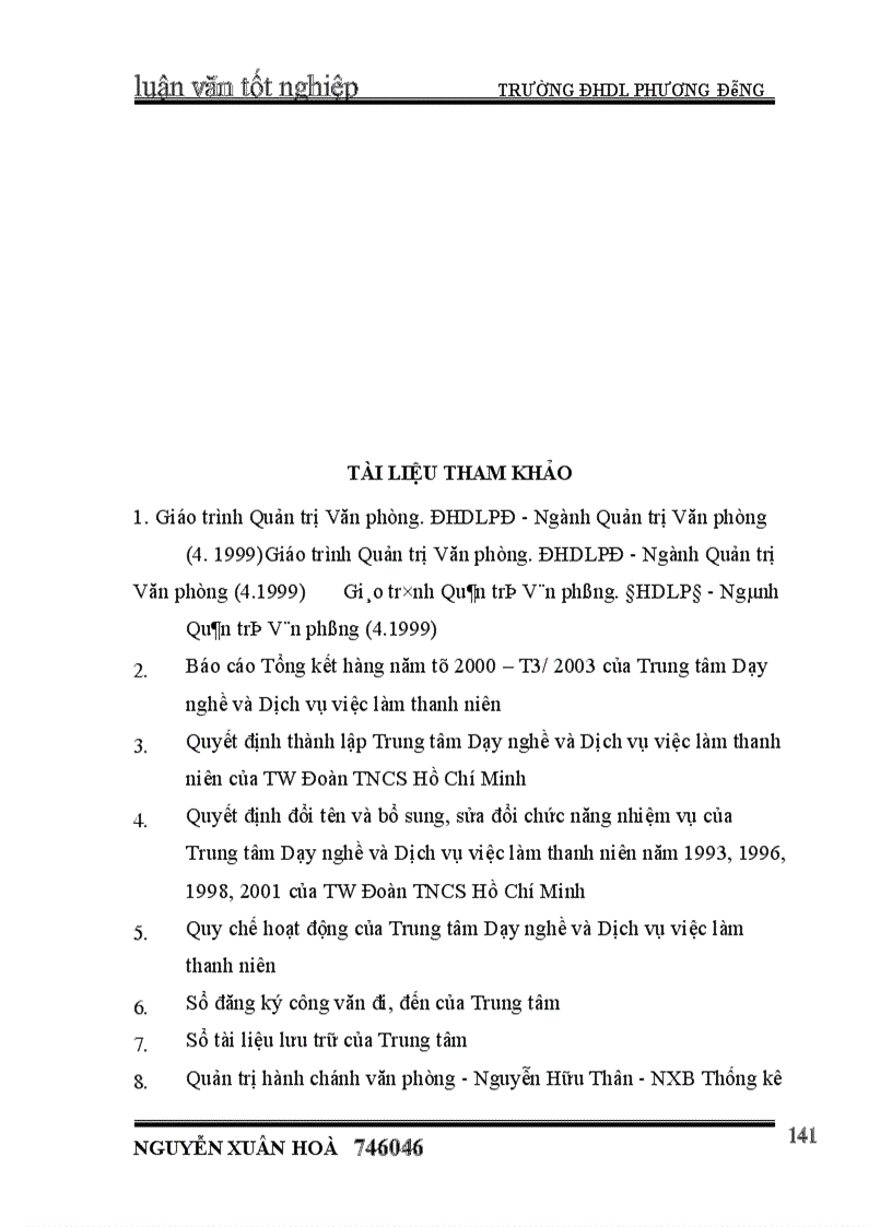 image for page Một số biện pháp nâng cao hiệu quả công tác nhân sự tại văn phòng của Trung tâm Dạy nghề và Dịch vụ việc làm thanh niên trực thuộc Trung ương Đoàn Thanh niên cộng sản Hồ chí Minh