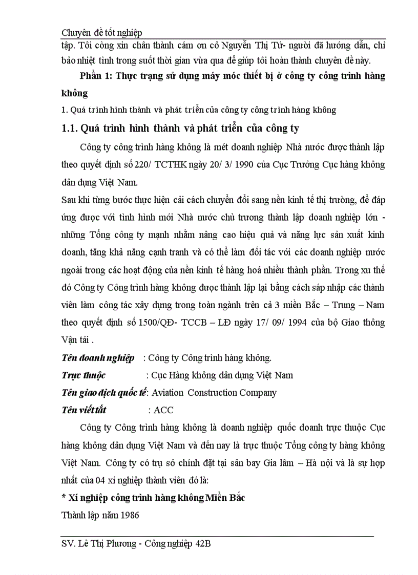 image for page Một số biện pháp nhằm nâng cao hiệu quả sử dụng của máy móc thiết bị ở công ty Công trình hàng không