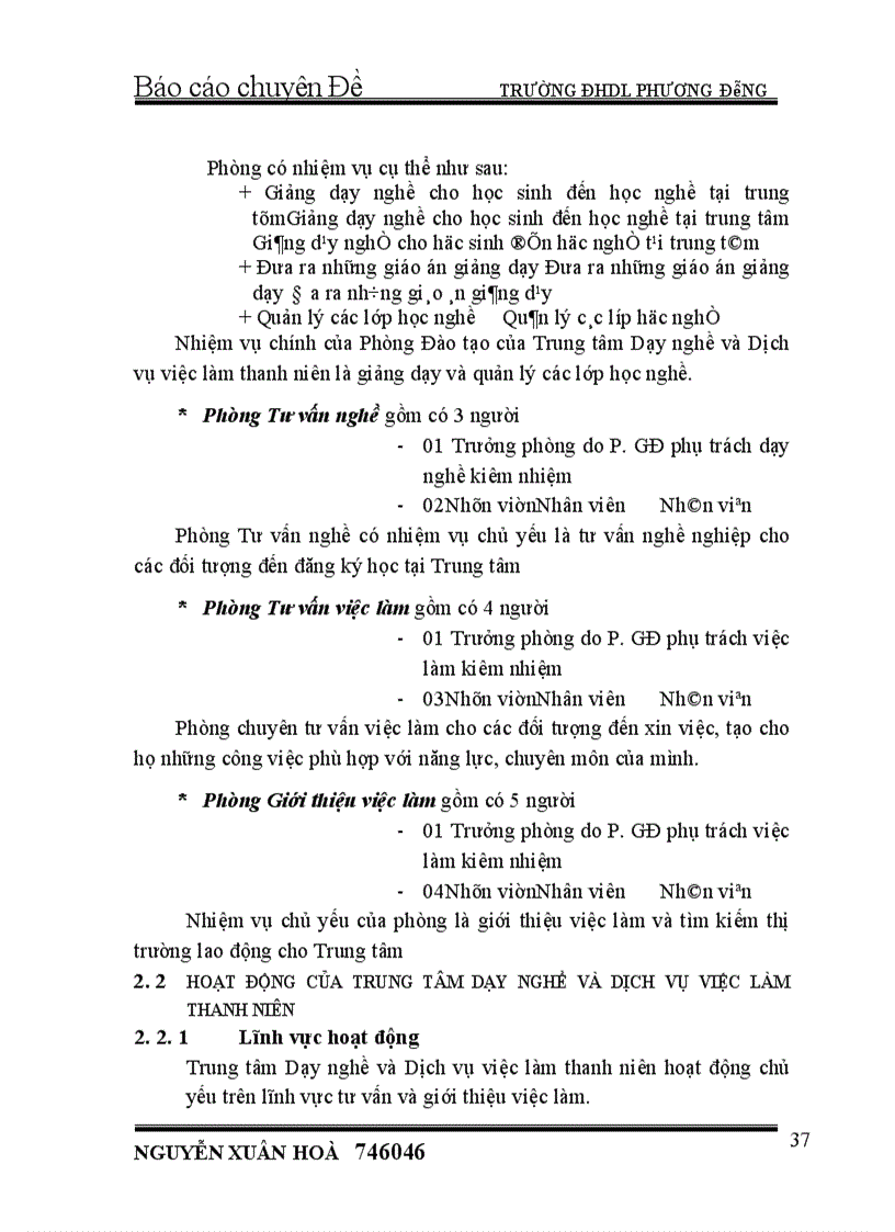 image for page Nâng cao hiệu quả công tác quản trị nhân sự trong văn phòng của Trung tâm Dạy nghề và Dịch vụ việc làm thanh niên
