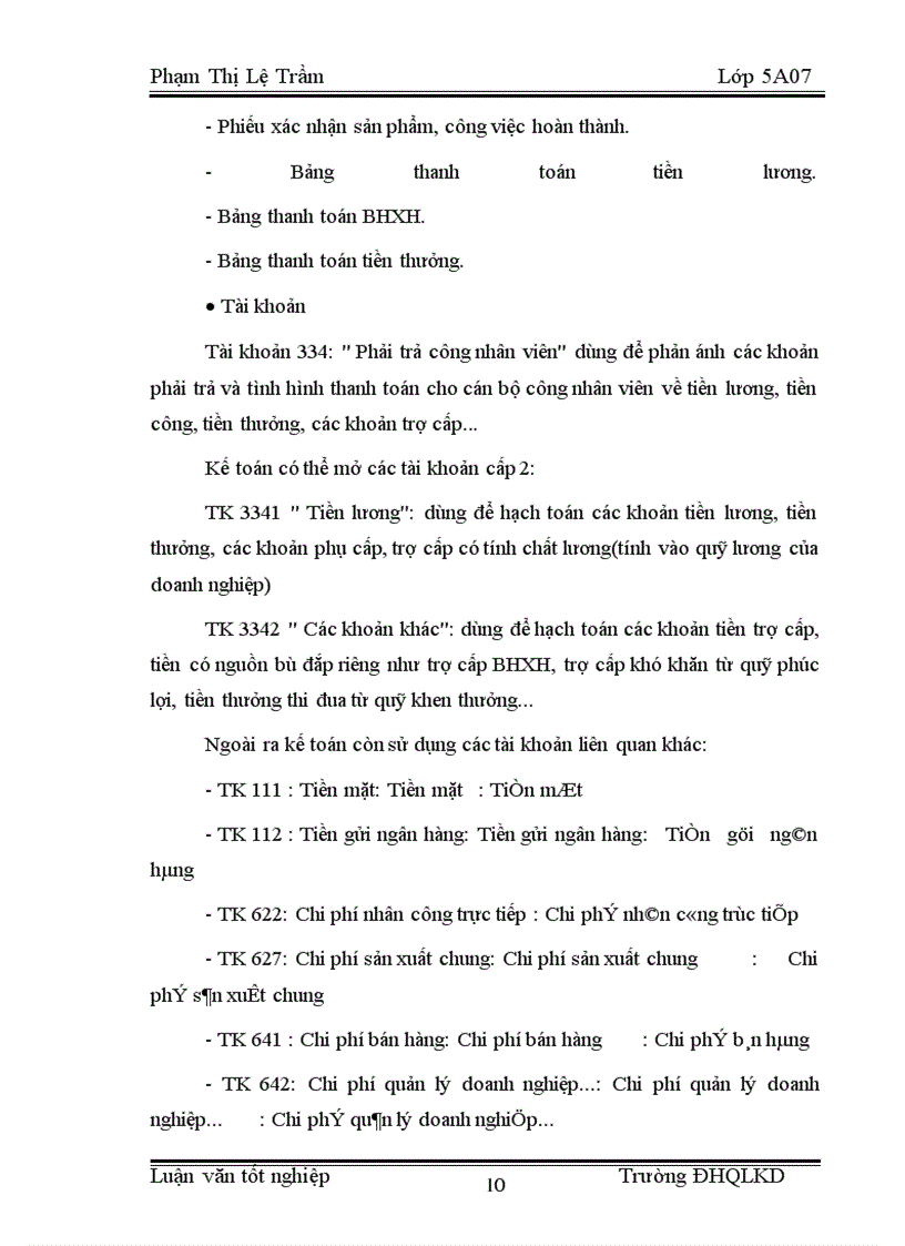 image for page Kế toán tiền lương và các khoản ttrích theo lương tại Xí nghiệp thương mại mặt đất nội bài