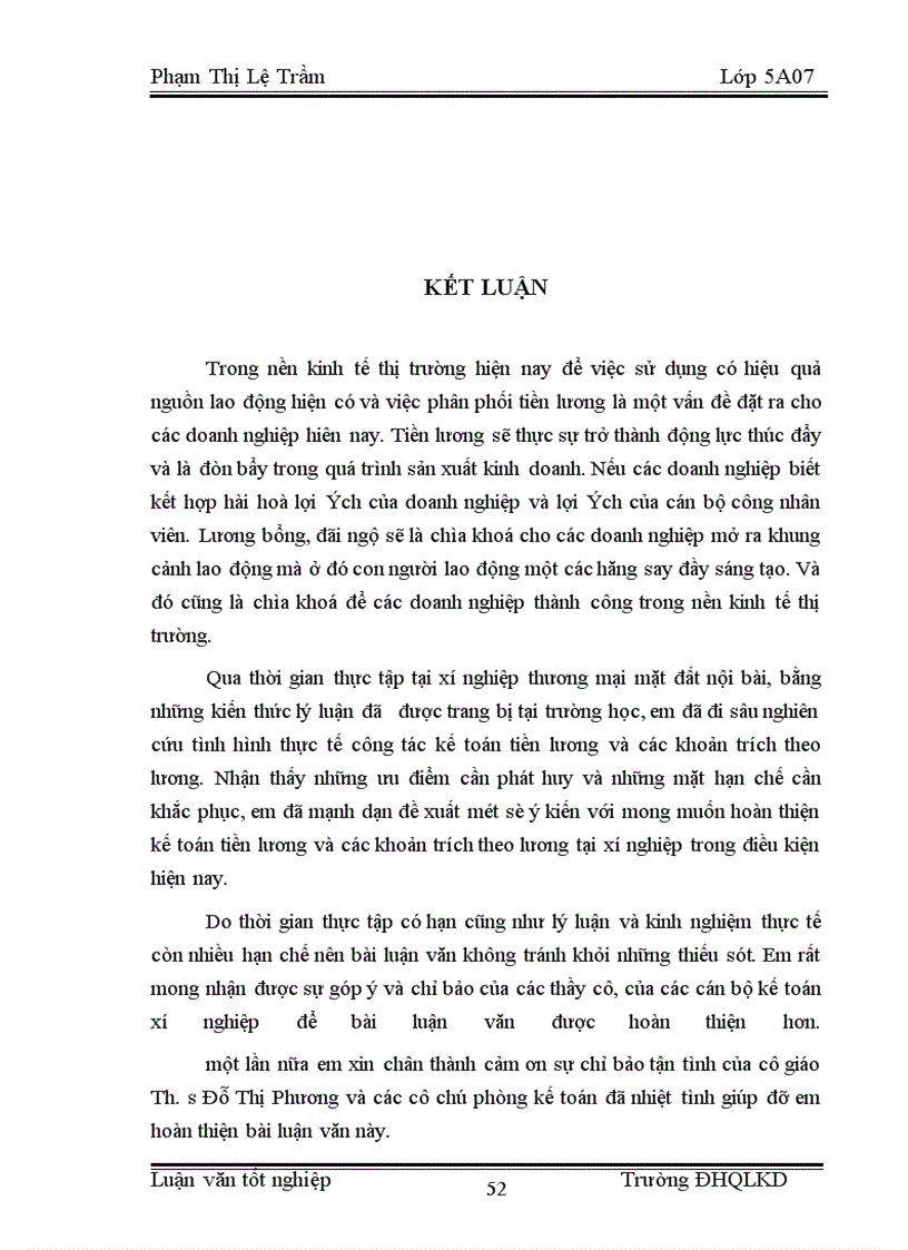 image for page Kế toán tiền lương và các khoản ttrích theo lương tại Xí nghiệp thương mại mặt đất nội bài