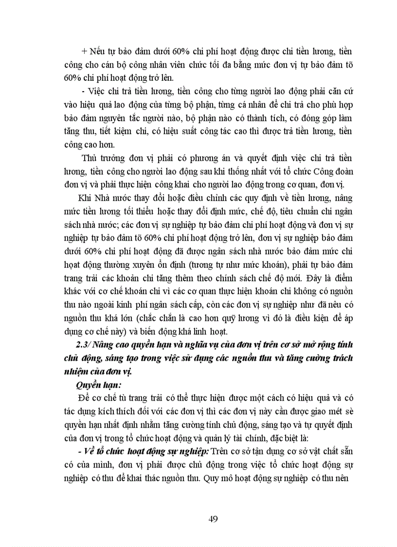 image for page Thực trạng tình hình quản lý tài chính của các đơn vị hành chính sự nghiệp hiện nay.