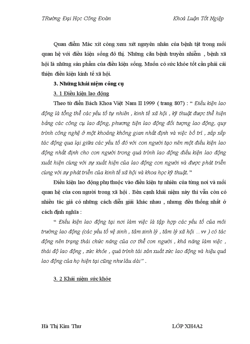 image for page Ảnh hưởng của điều kiện lao động tới sức khỏe của nữ công nhân Công ty Xi măng - Đá vôi Phú Thọ