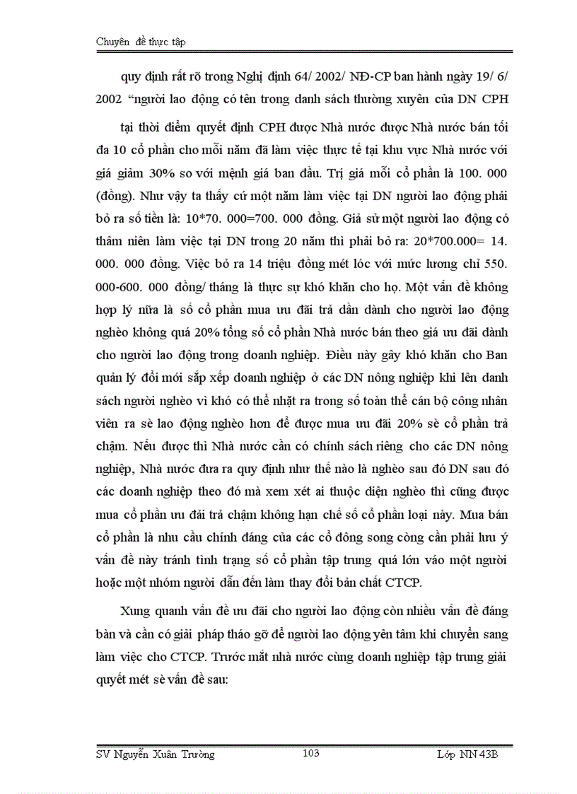 image for page Thực trạng và một số giải pháp đẩy nhanh tiến trình CPH các DNNN trực thuộc Sở Nông nghiệp & PTNT Hà Nội