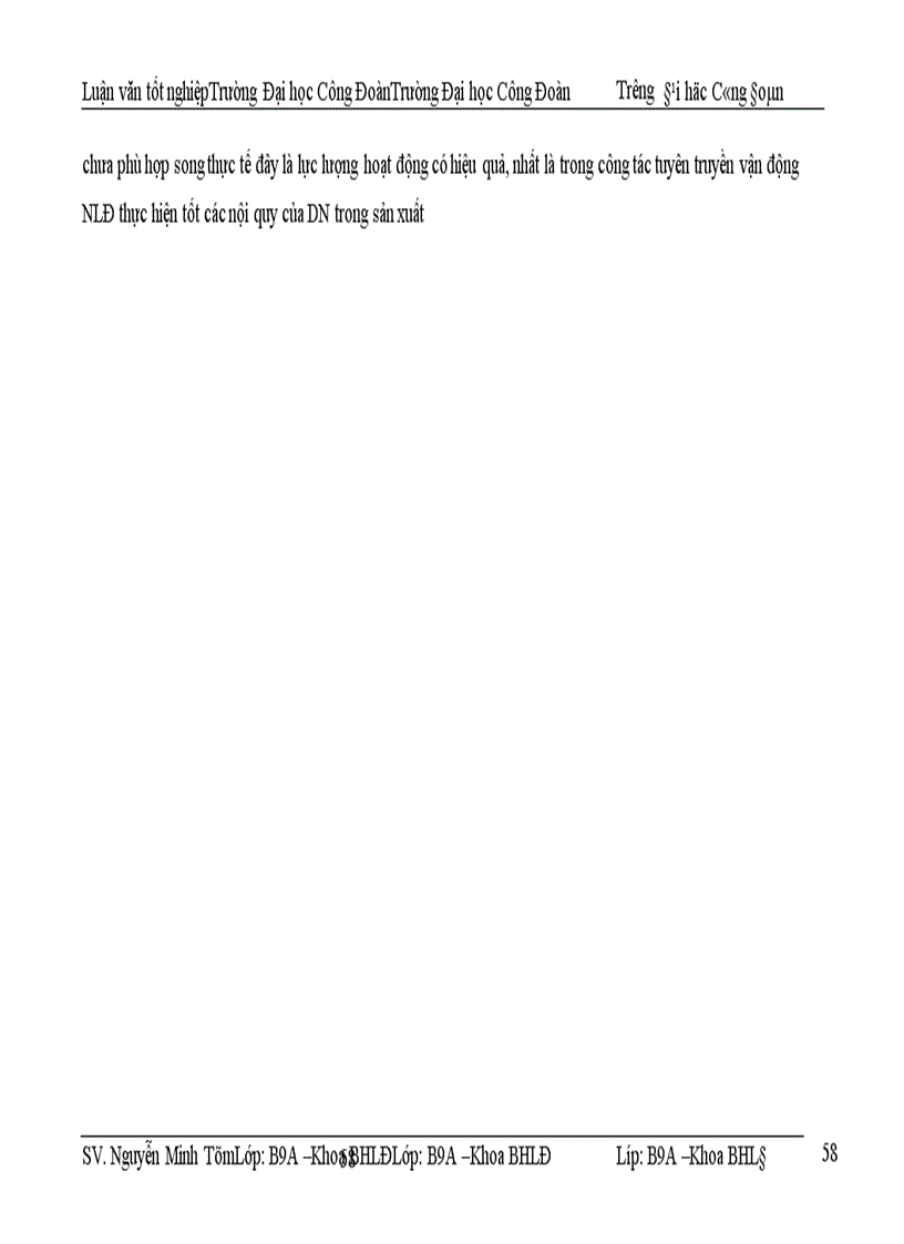 image for page Một số ý kiến đánh giá,kiến nghị, giảI pháp về hoạt động của Công đoàn các cấp trong Tổng công ty dệt may