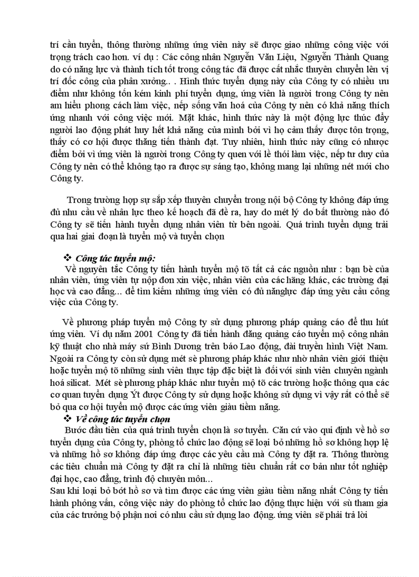 image for page Một số biện pháp nâng cao chất lượng nguồn nhân lực tại Công ty sứ Thanh Trì