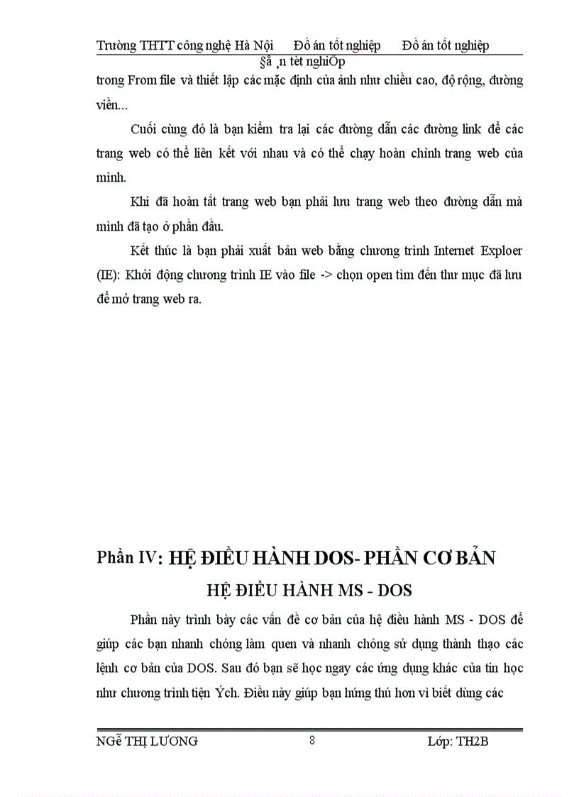 image for page Hệ điều hành MS-DOS phần cơ bản