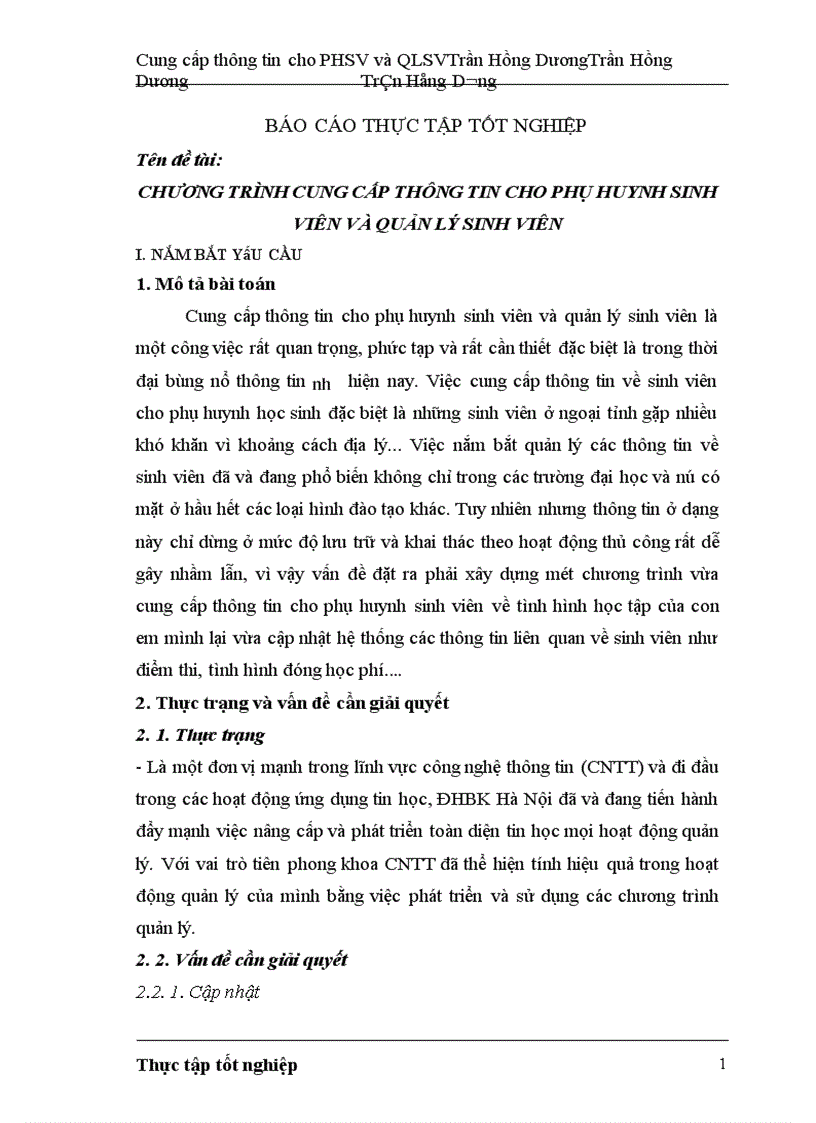 image for page Chương trình cung cấp thông tin cho phụ huynh sinh viên và quản lý sinh viên