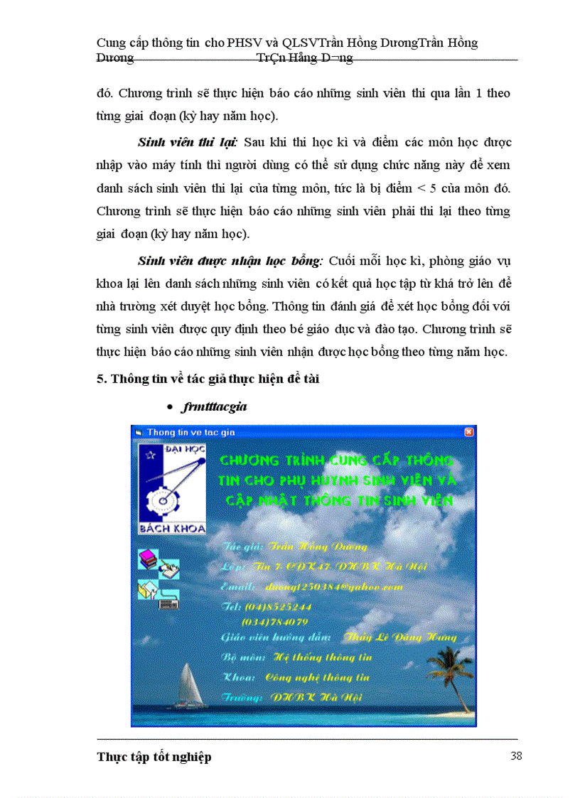 image for page Chương trình cung cấp thông tin cho phụ huynh sinh viên và quản lý sinh viên