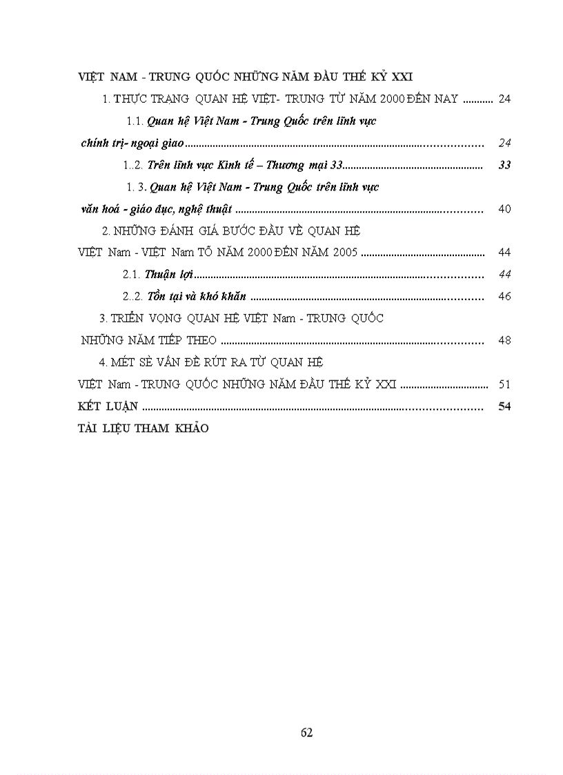 image for page Quan hệ Việt Nam - Trung Quốc những năm đầu thế kỉ XXI