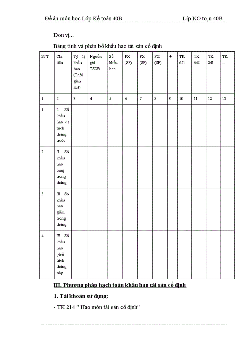 image for page Bàn về cách tính khấu hao TSCĐ và phương pháp kế toán khấu hao TSCĐ trong các doanh nghiệp