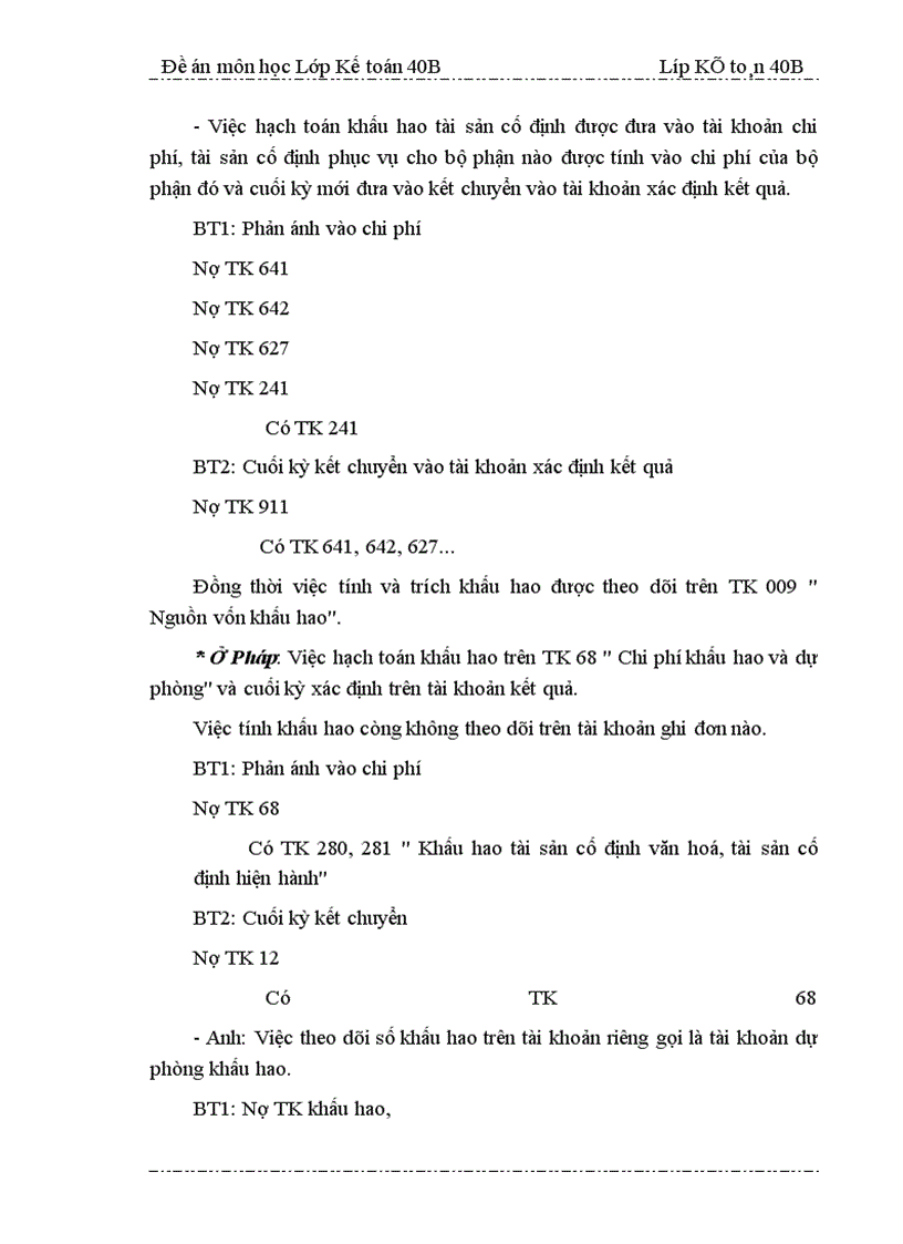 image for page Bàn về cách tính khấu hao TSCĐ và phương pháp kế toán khấu hao TSCĐ trong các doanh nghiệp