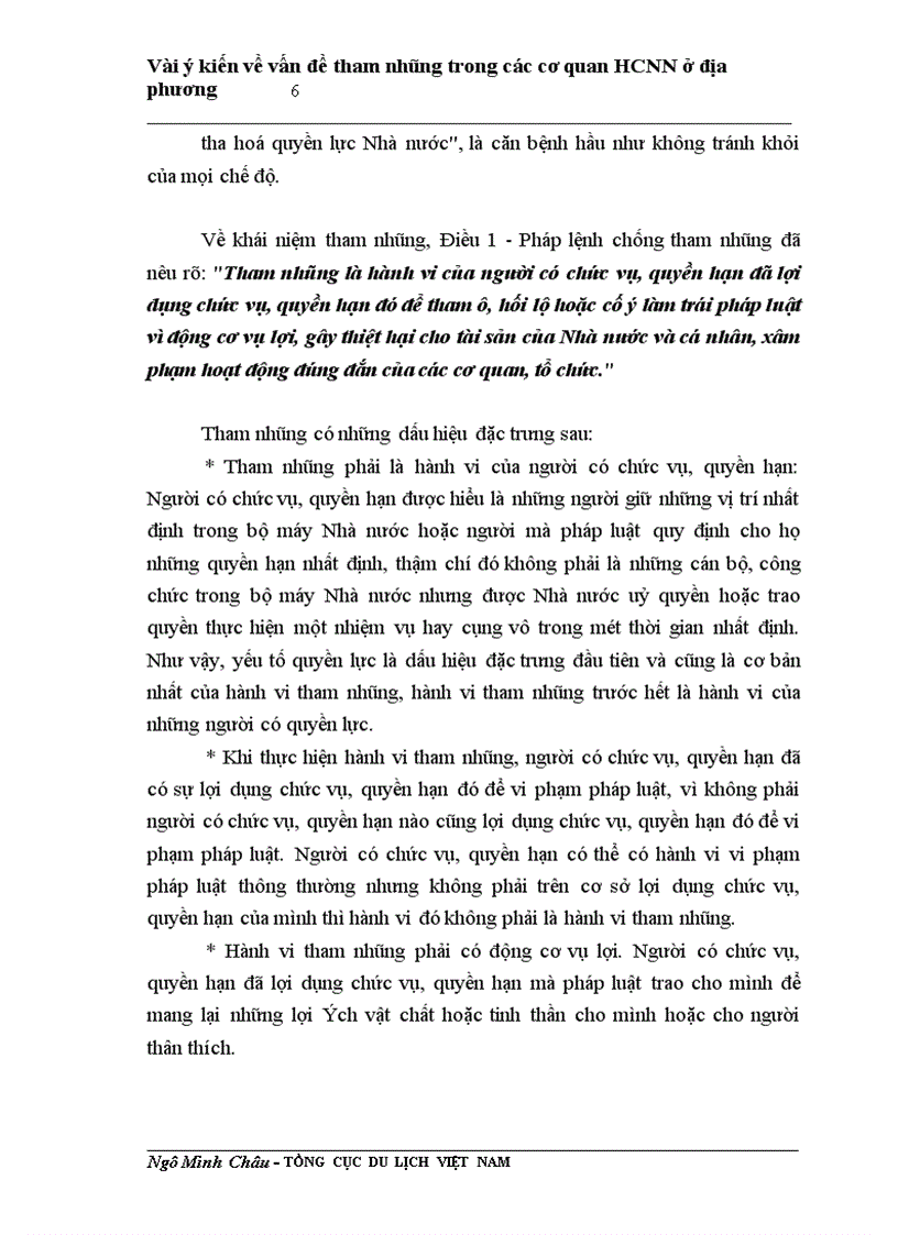 image for page Vài ý kiến về vấn đề tham nhũng trong các cơ quan HCNN ở địa phương