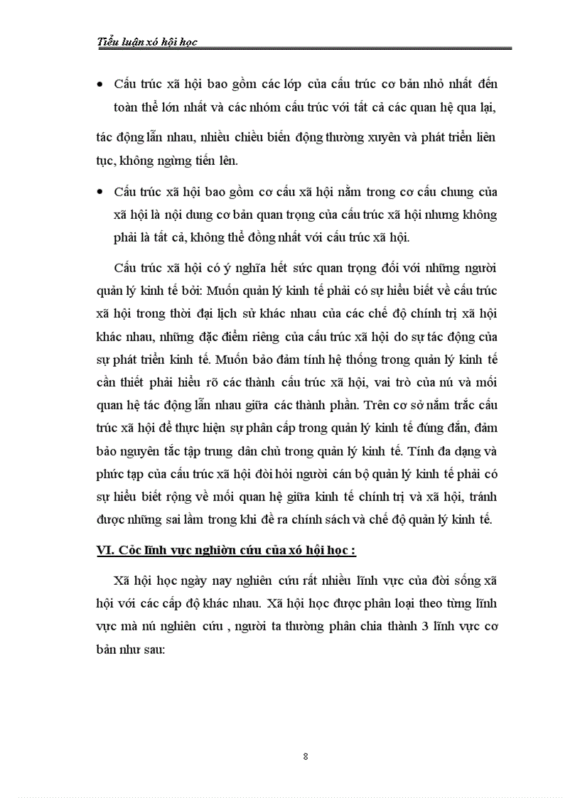 image for page Tiểu luận Xã hội học