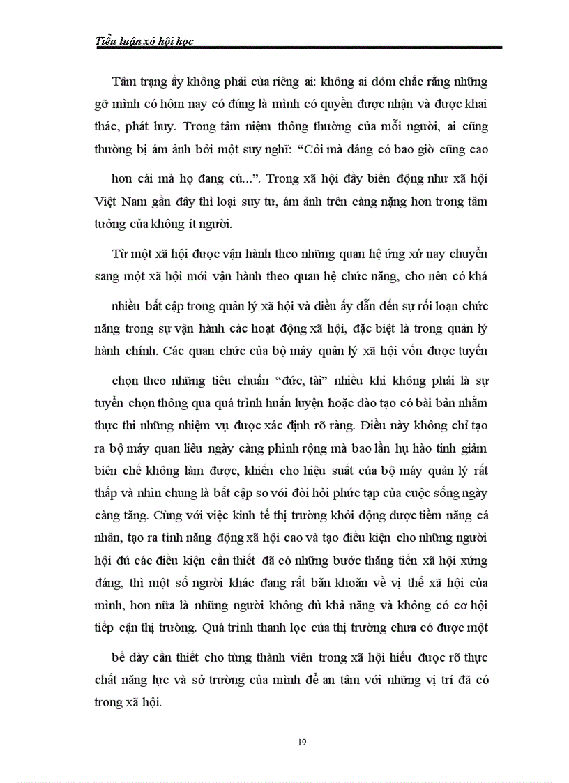 image for page Tiểu luận Xã hội học