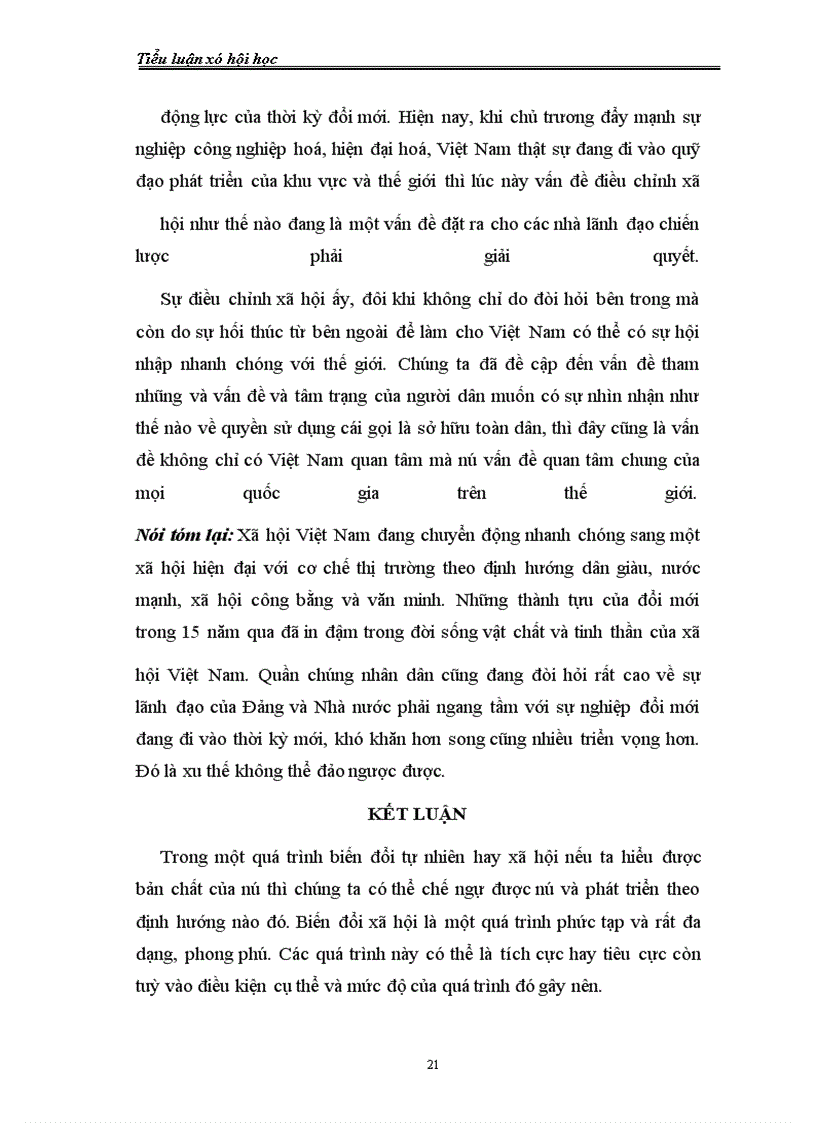 image for page Tiểu luận Xã hội học