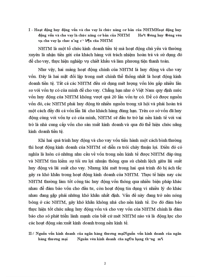 image for page Nguồn vốn kinh doanh và giải pháp tạo lập nguồn vốn kinh doanh của NHTM ở Việt Nam