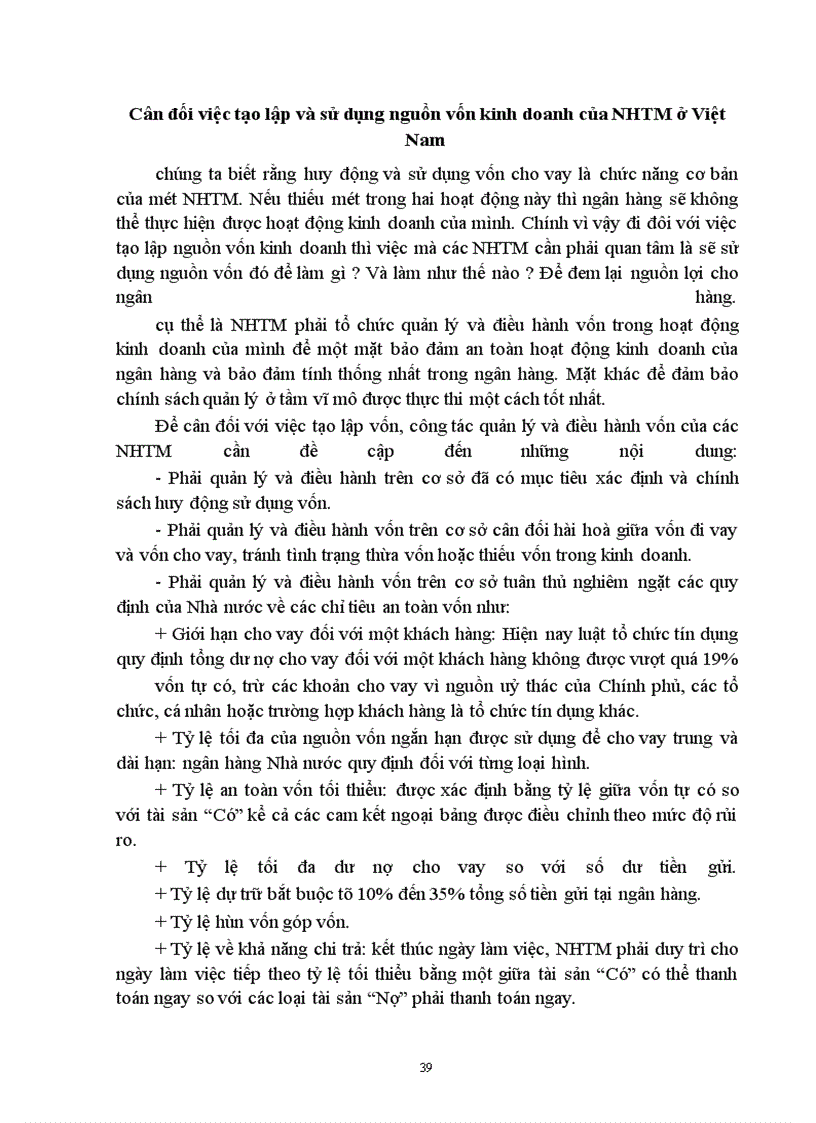 image for page Nguồn vốn kinh doanh và giải pháp tạo lập nguồn vốn kinh doanh của NHTM ở Việt Nam