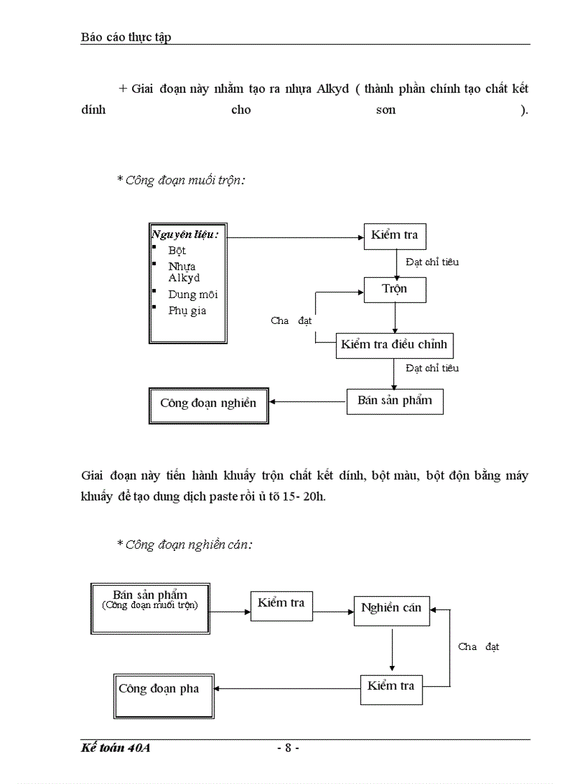 image for page Báo cáo tổng hợp tình hình tổ chức bộ máy kế toán và công tác kế toán của Công ty Sơn tổng hợp Hà Nội.