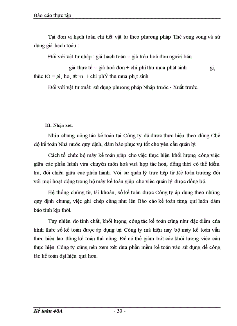 image for page Báo cáo tổng hợp tình hình tổ chức bộ máy kế toán và công tác kế toán của Công ty Sơn tổng hợp Hà Nội.