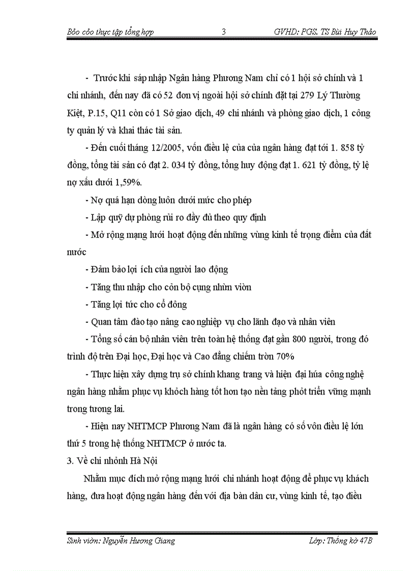 image for page Vận dụng một số phương pháp thống kê để phân tích tình hình huy động tiền gửi tiết kiệm của ngân hàng thương mại cổ phần Phương Nam chi nhánh Hà Nội