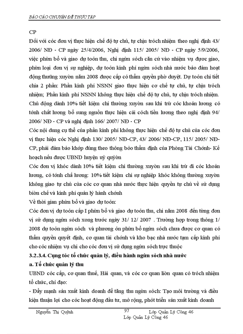 image for page Phân cấp quản lý ngân sách nhà nước giữa Tỉnh và huyện, xã ở tỉnh Bắc Ninh, giai đoạn 2004-2007- Thực trạng, phương hướng, giải pháp hoàn thiện