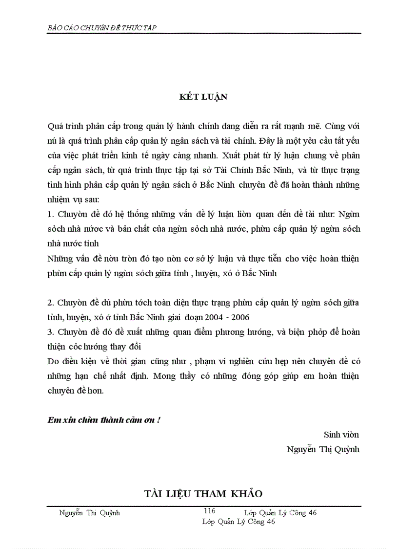 image for page Phân cấp quản lý ngân sách nhà nước giữa Tỉnh và huyện, xã ở tỉnh Bắc Ninh, giai đoạn 2004-2007- Thực trạng, phương hướng, giải pháp hoàn thiện