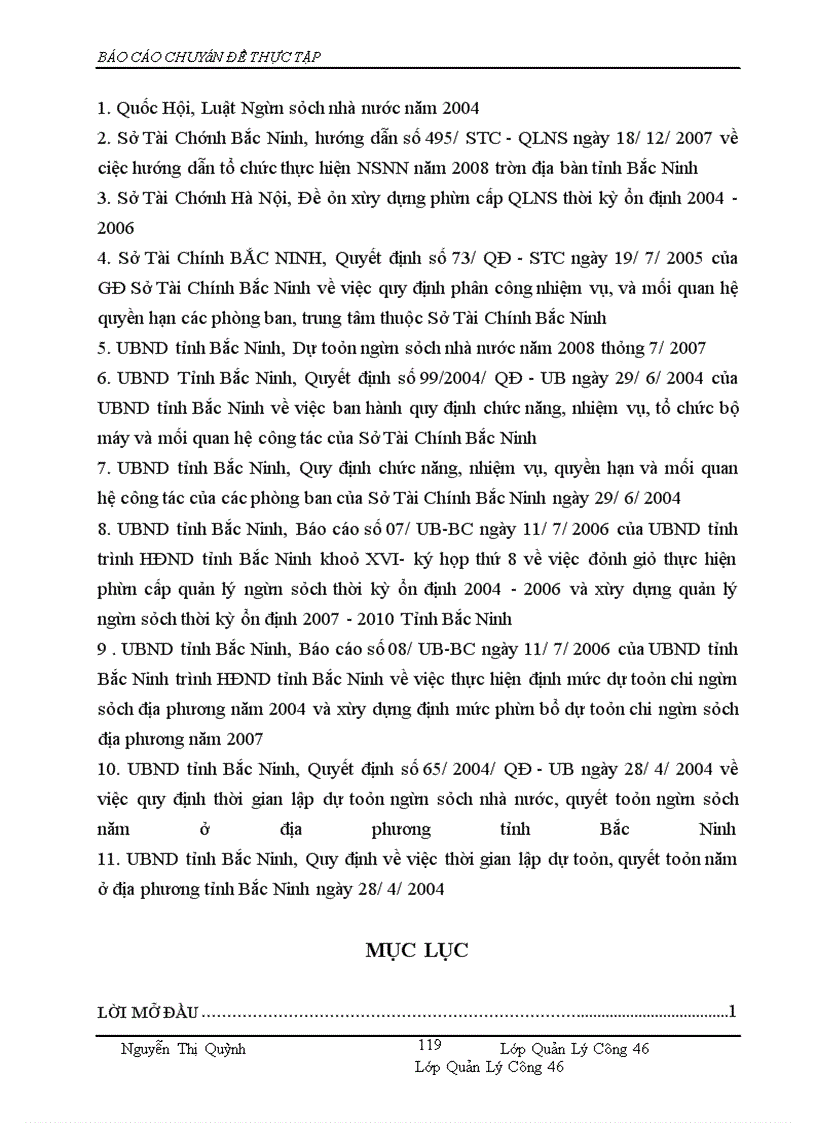 image for page Phân cấp quản lý ngân sách nhà nước giữa Tỉnh và huyện, xã ở tỉnh Bắc Ninh, giai đoạn 2004-2007- Thực trạng, phương hướng, giải pháp hoàn thiện
