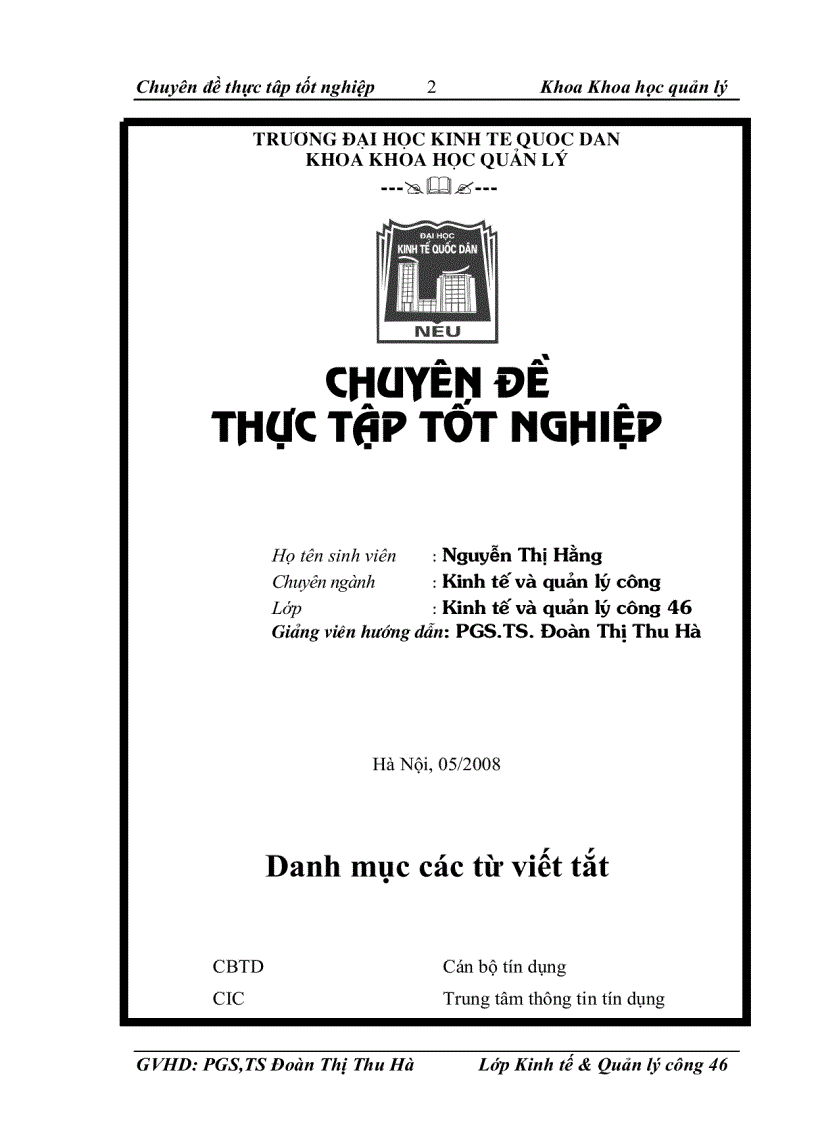 image for page Các giải pháp tăng cường kiểm soát hoạt động cho vay tại ngân hàng công thương tỉnh hà tây