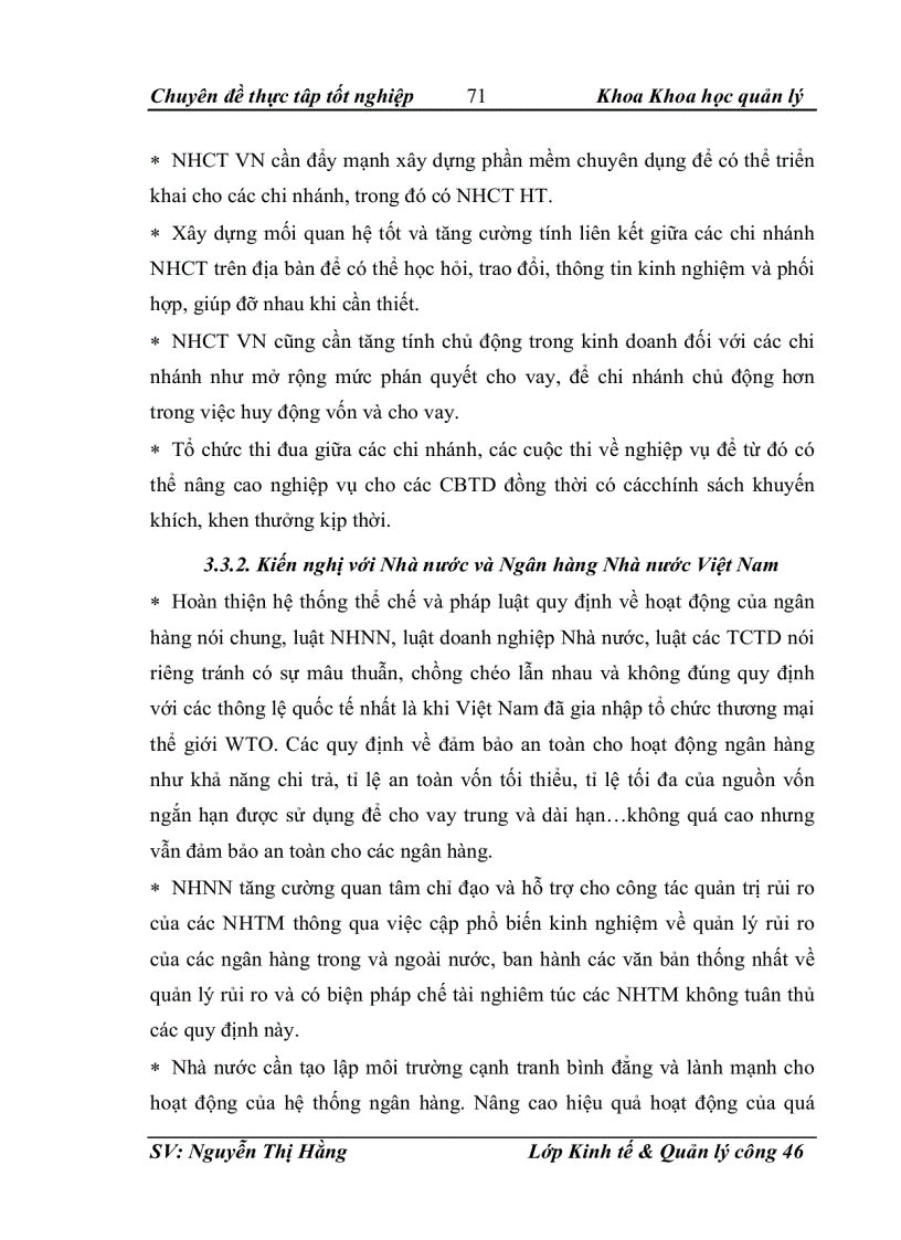 image for page Các giải pháp tăng cường kiểm soát hoạt động cho vay tại ngân hàng công thương tỉnh hà tây